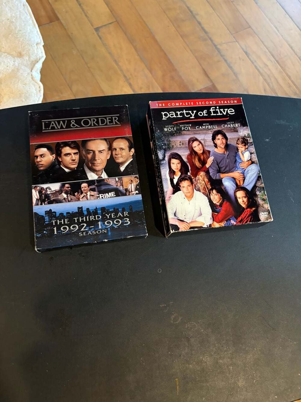 Law & Order The Third Year, & Party of Five season dvd